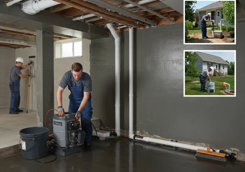 Basement Waterproofing and Flood Prevention process in Iowa, LA